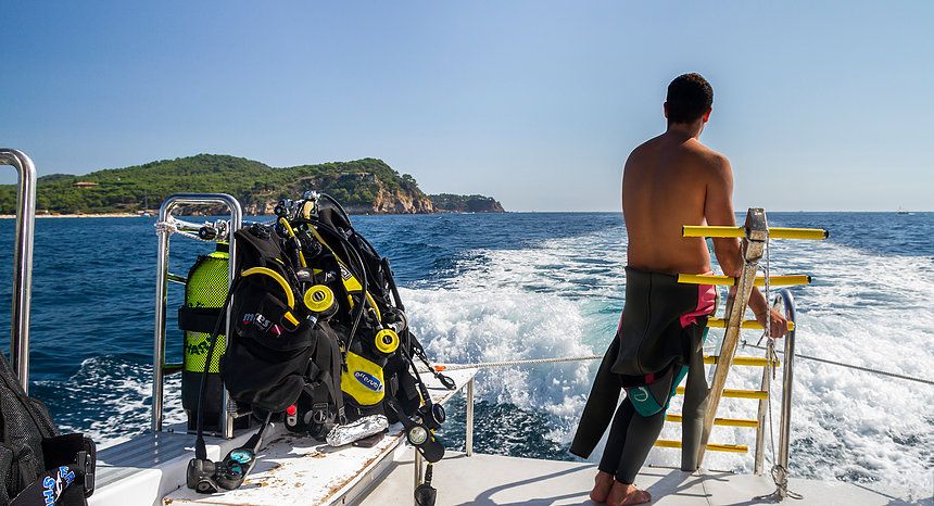The diving centers of the Costa Brava are already in full operation 