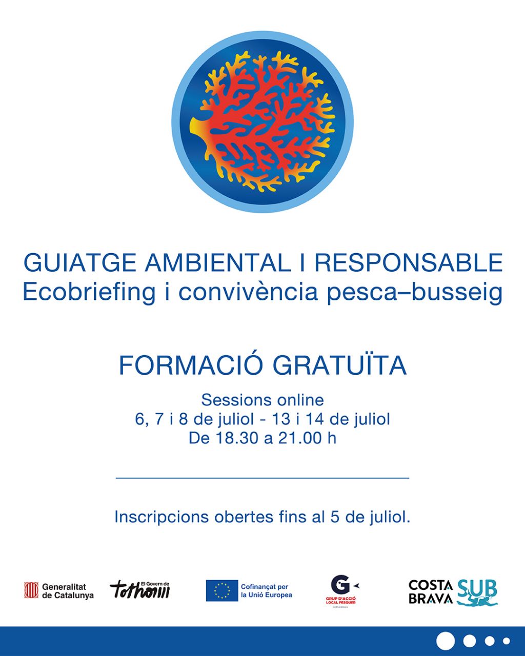 96 professionals del busseig es formen en guiatge ambiental i responsable