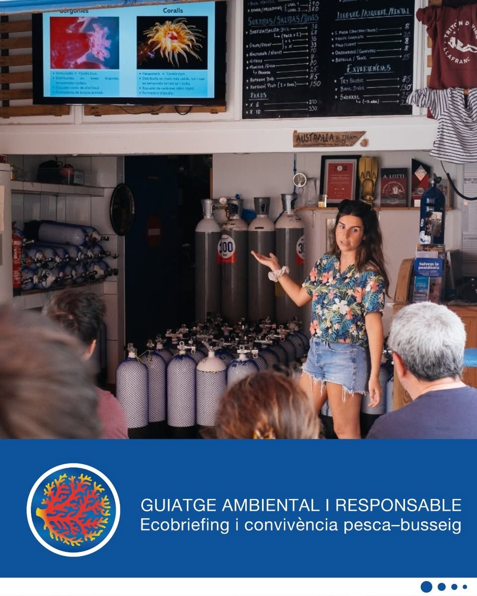 Del coneixement del medi marí a la pràctica: avança la formació en guiatge ambiental i responsab