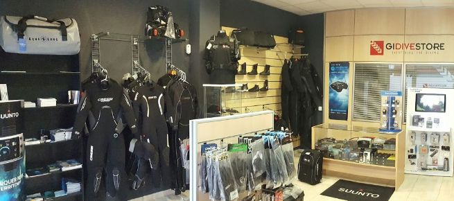 Tienda de buceo Gidive Store